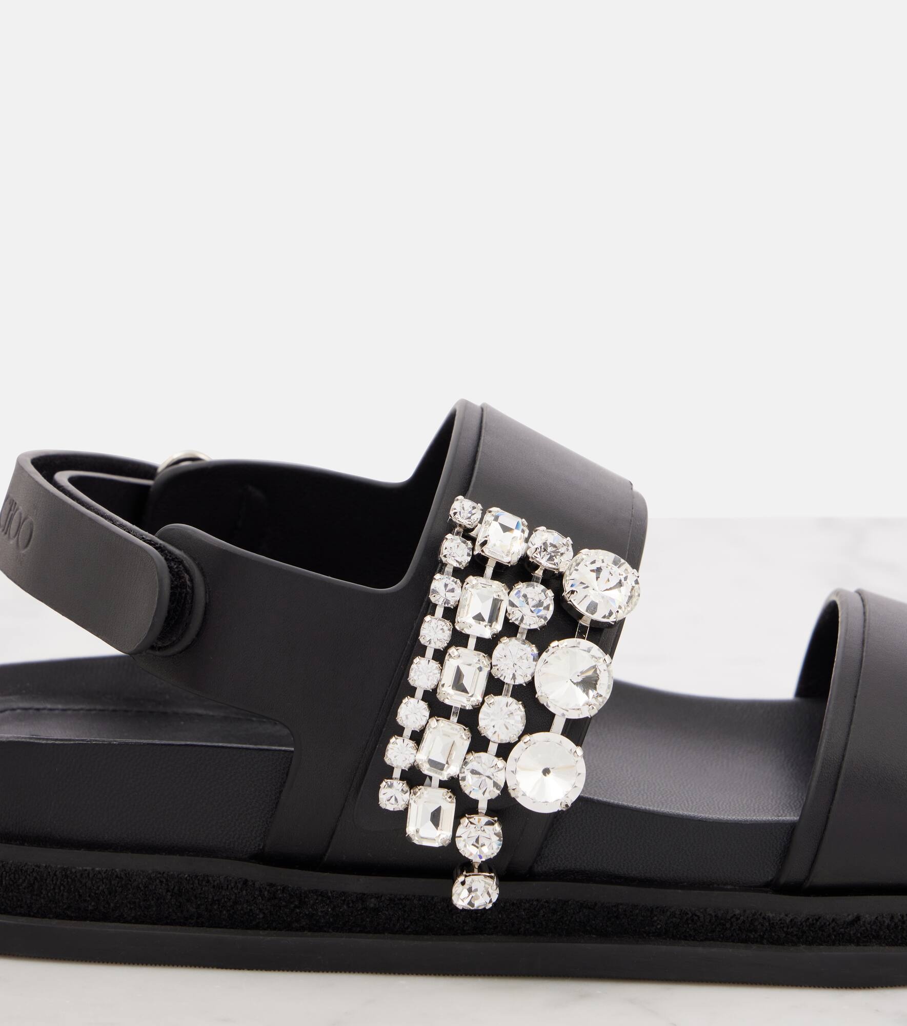 Verity embellished leather sandals - 5
