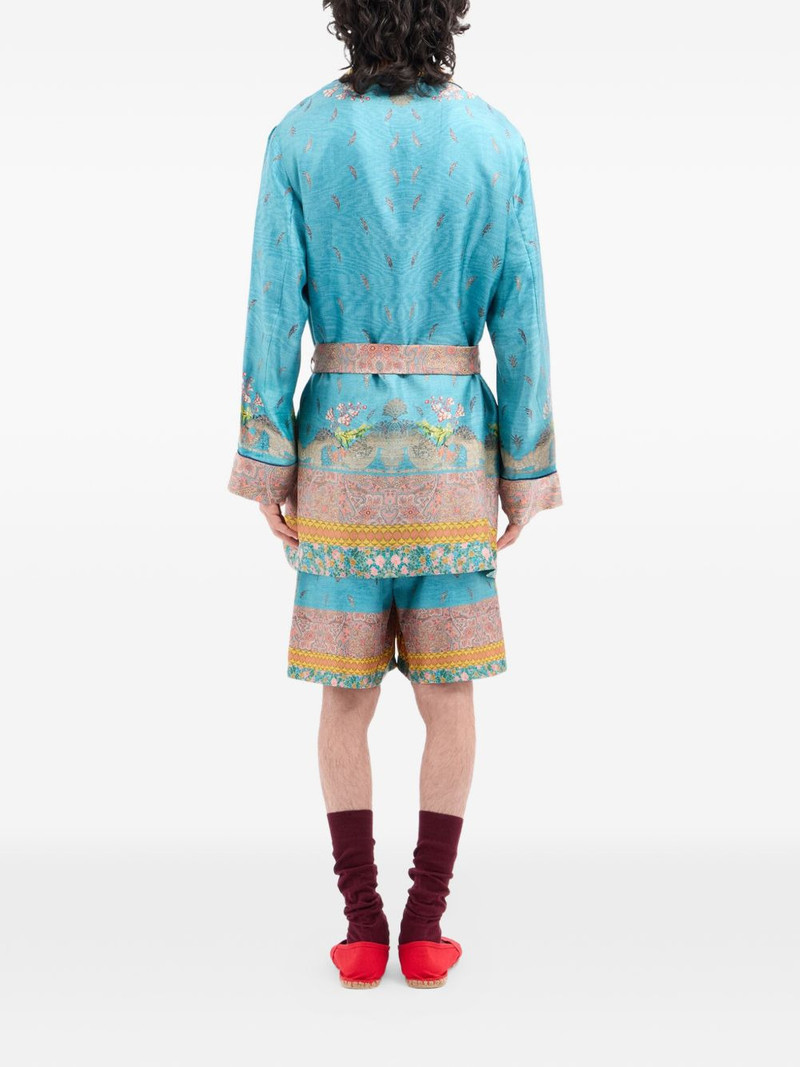 Aloe paisley-print coat 4