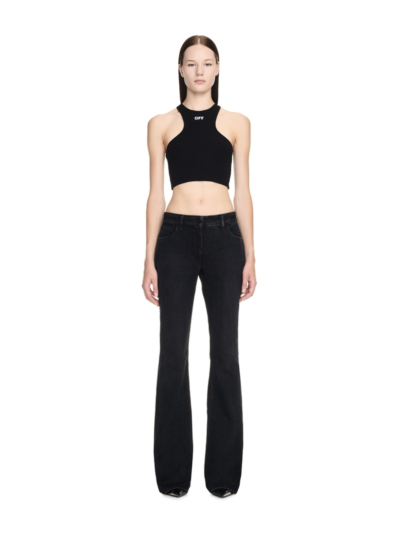 Off-White Off Stamp Rib Rowing Top outlook