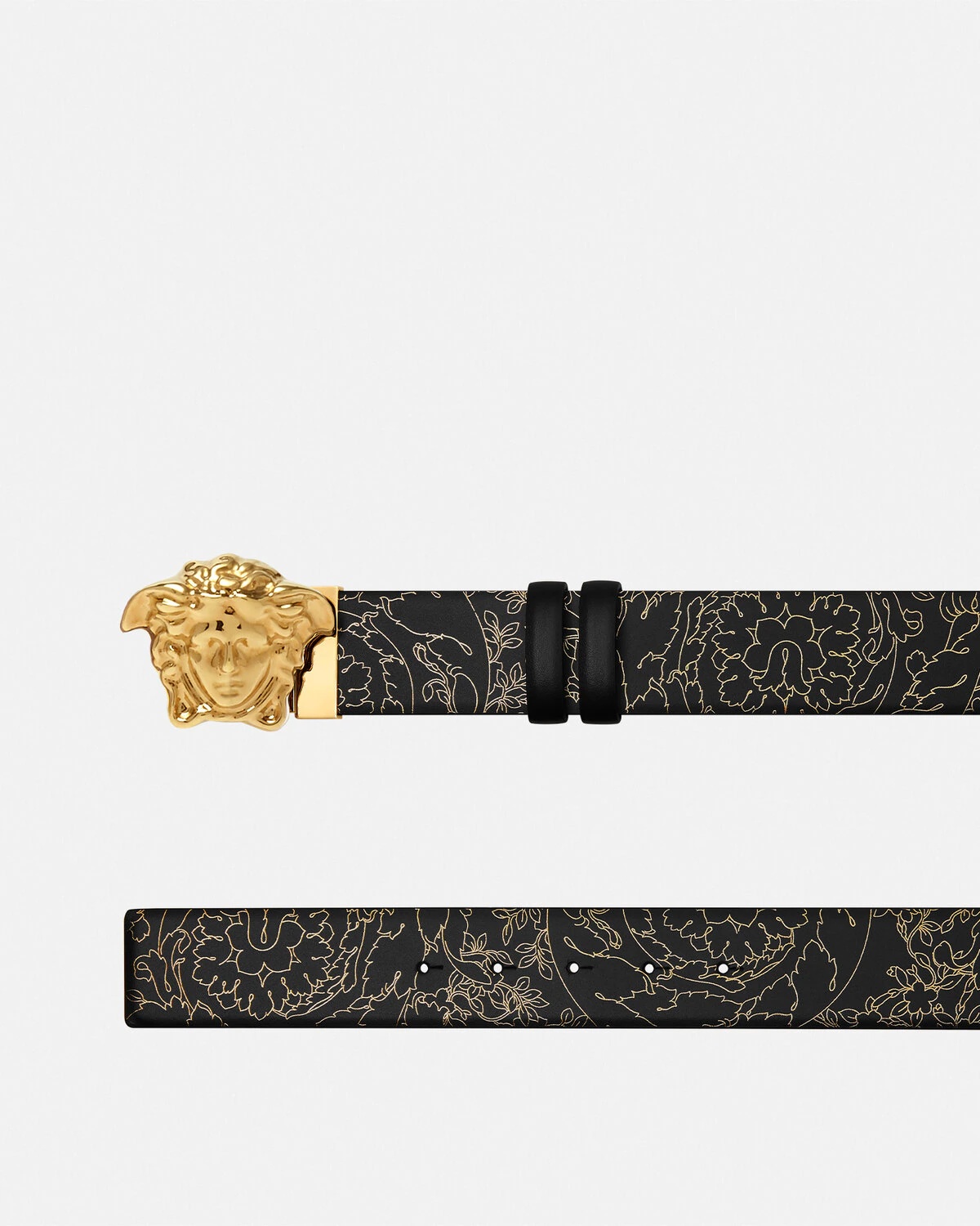 Reversible Barocco La Medusa Belt - 2