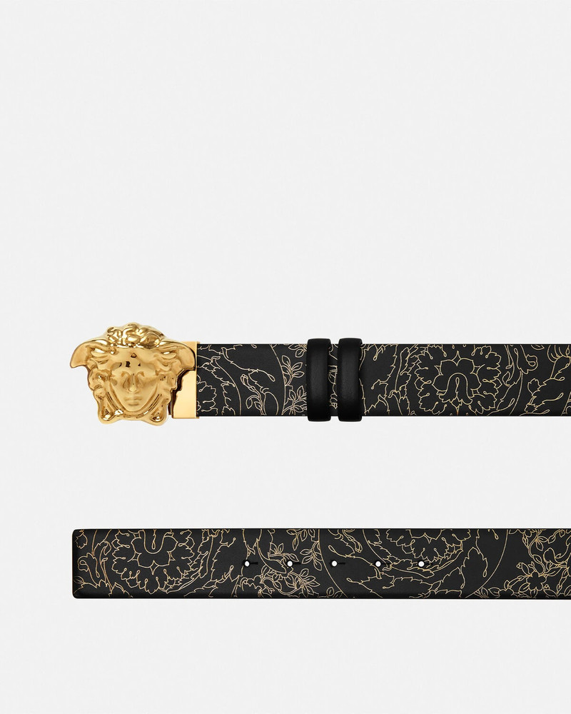 VERSACE La Medusa Barocco Reversible Belt 4 cm outlook