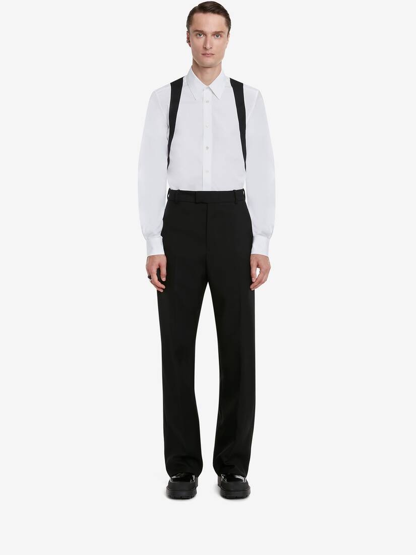 Men's Harness Shirt in White - 2