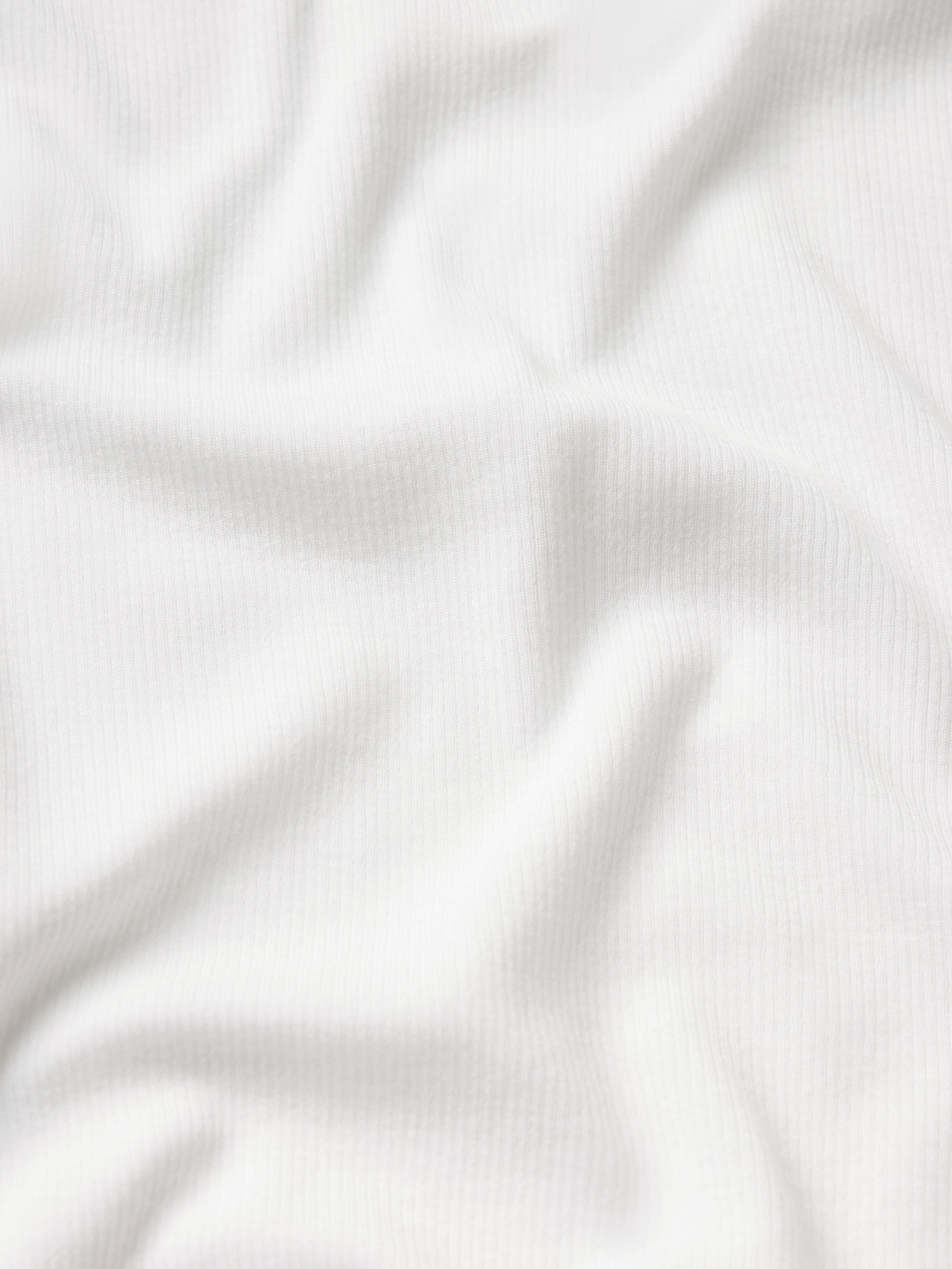 The Mesh Trim Tank in White - 8
