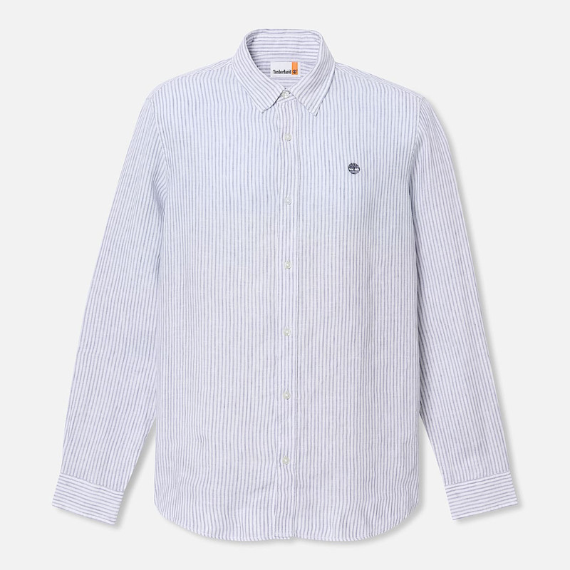 Men's Mill Brook Regular Fit Linen Shirt 1