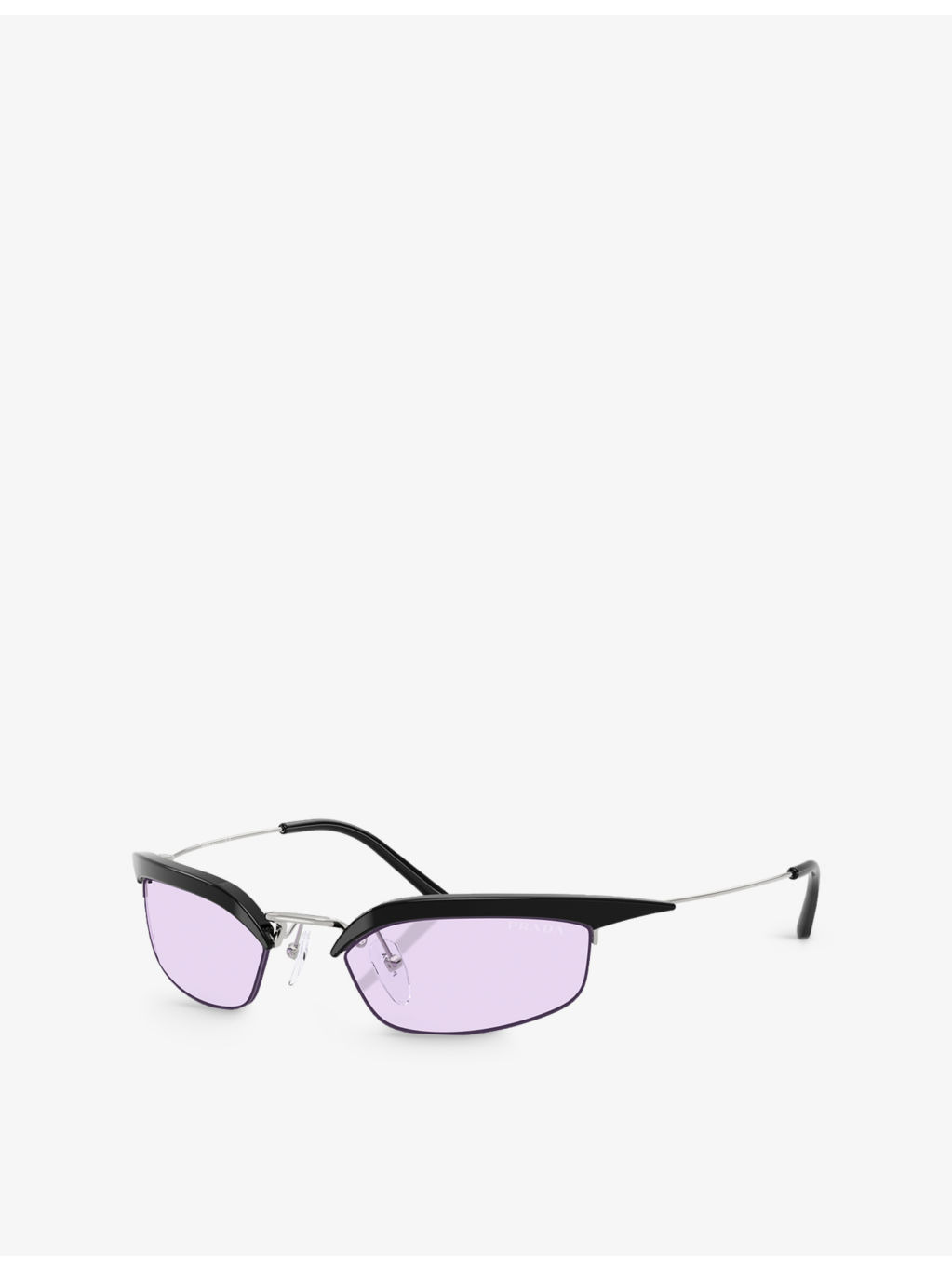 PR B50S Rectangle-Frame Metal Sunglasses - 2