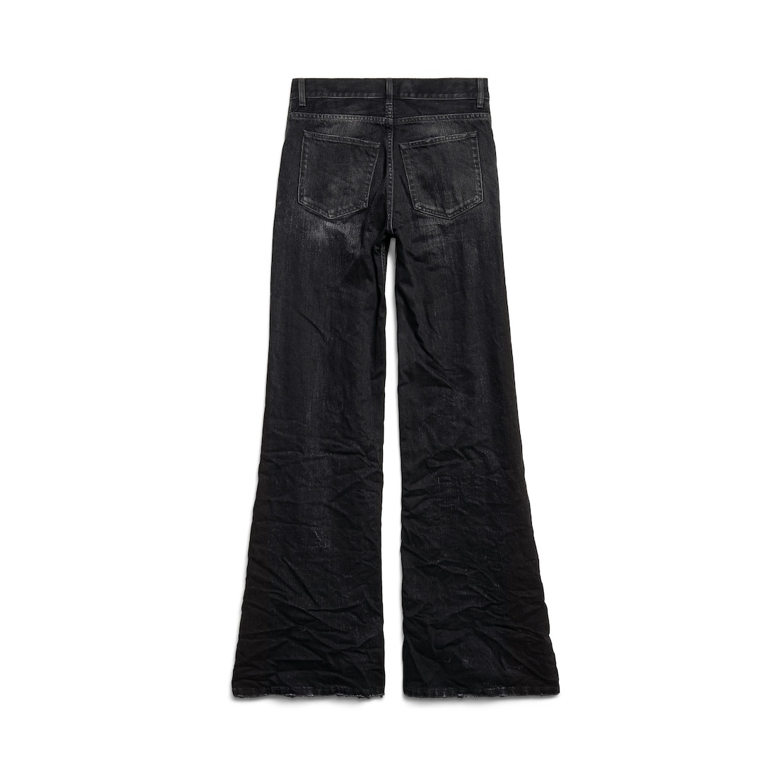 Women's Wide Leg Pants in Black - 6
