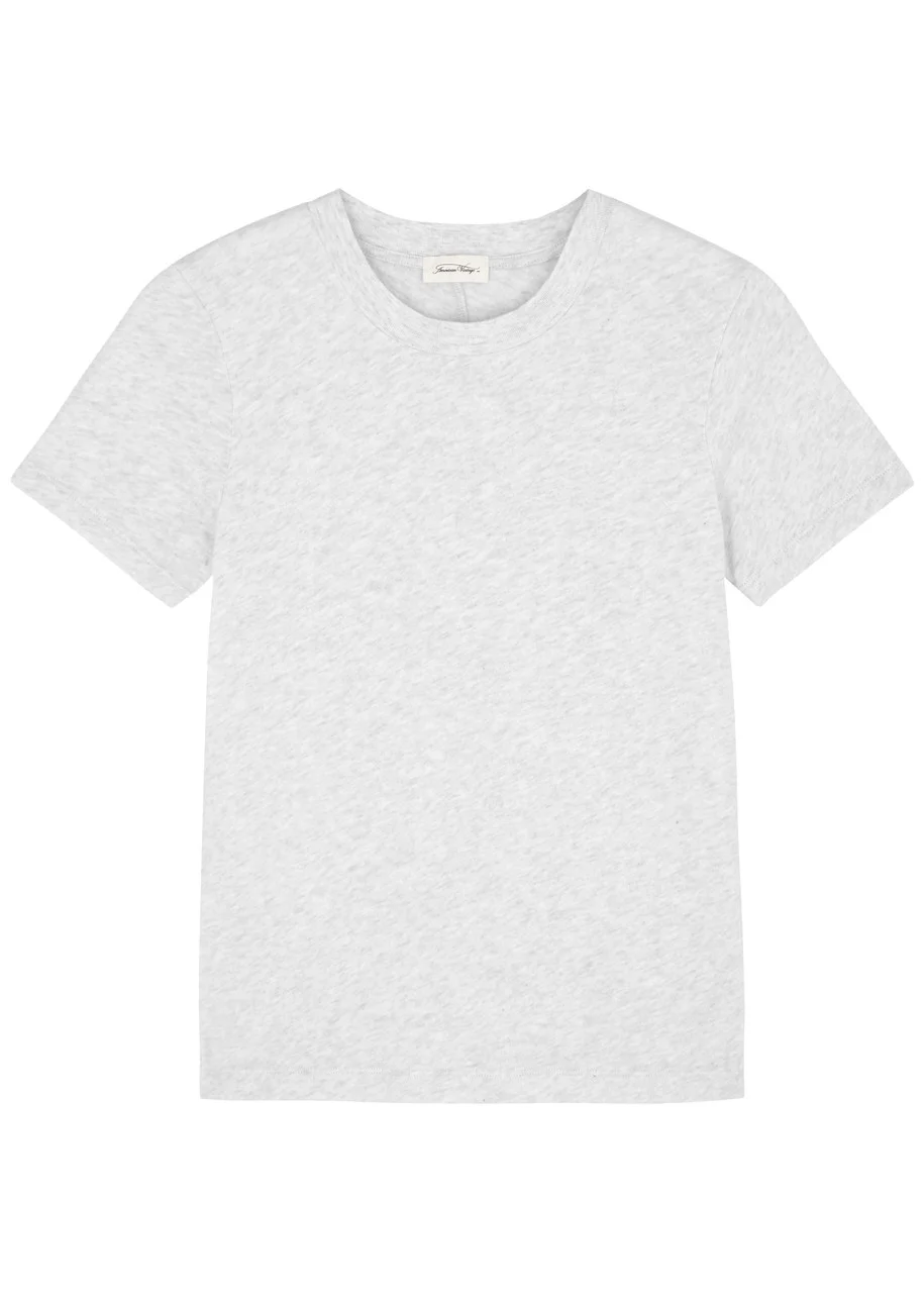 Sonoma white slubbed cotton T-shirt - 1