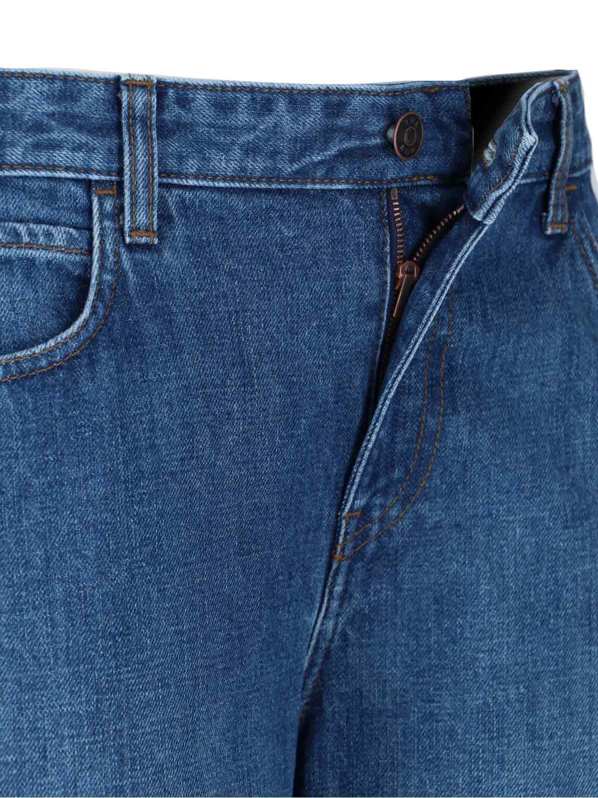 "EGLITTA" STRAIGHT JEANS - 5