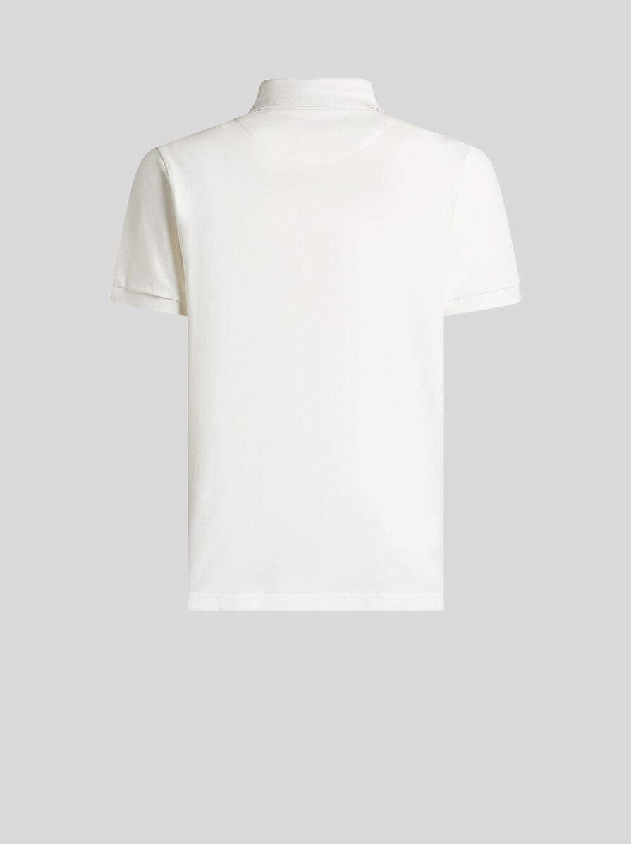 POLO SHIRT WITH EMBROIDERED PEGASO - 5
