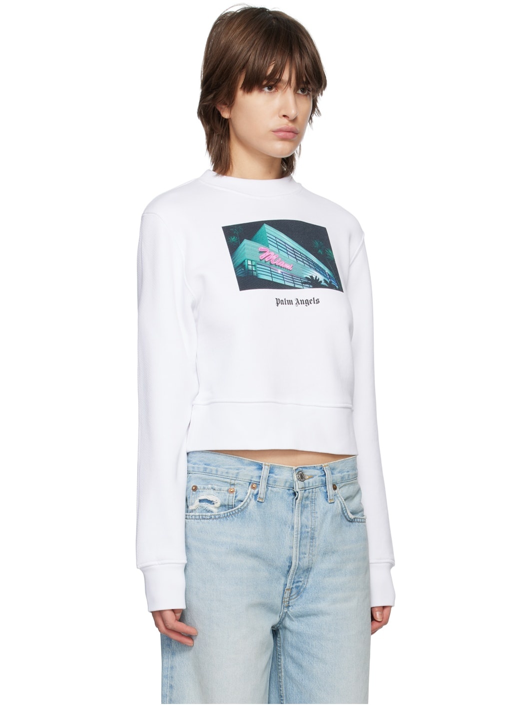 White Getty Miami Sweatshirt - 2
