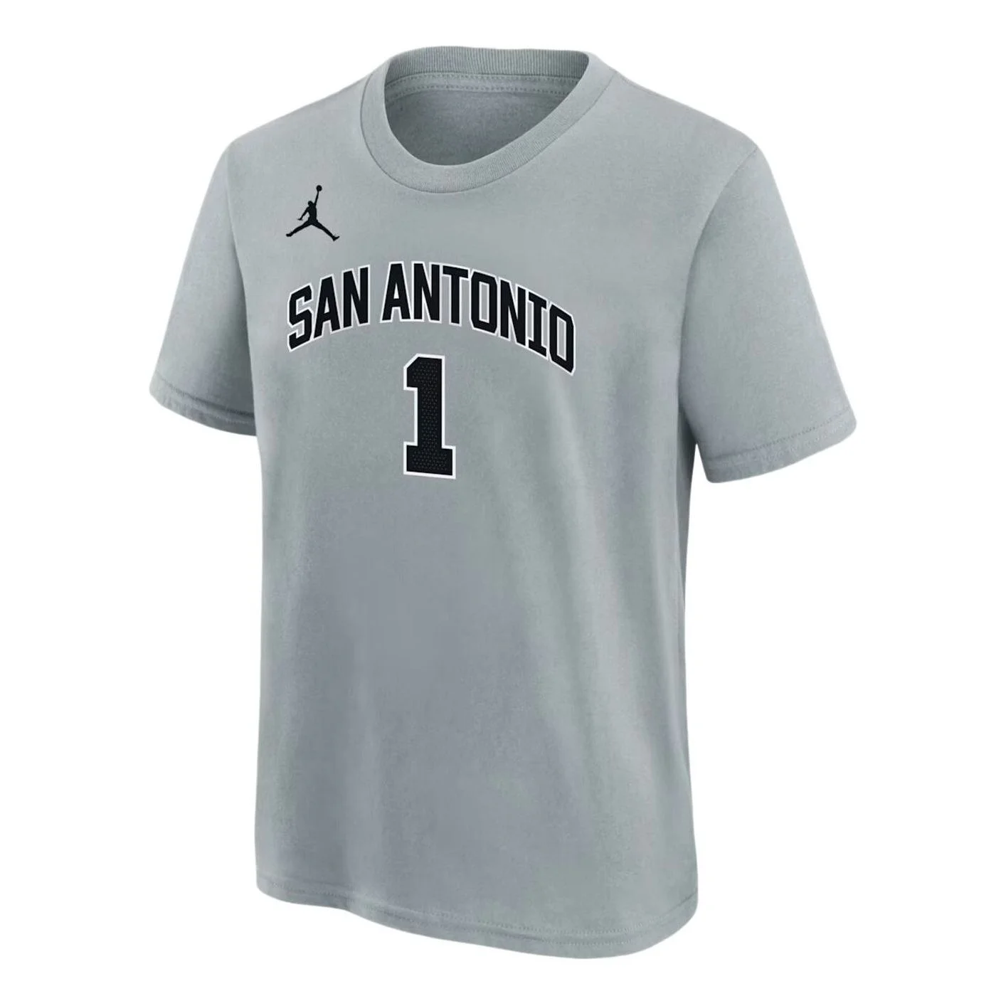 (GS) Nike San Antonio Spurs T-Shirt 'Flat Silver' 7HDC4S26SPUVW-NEY - 1