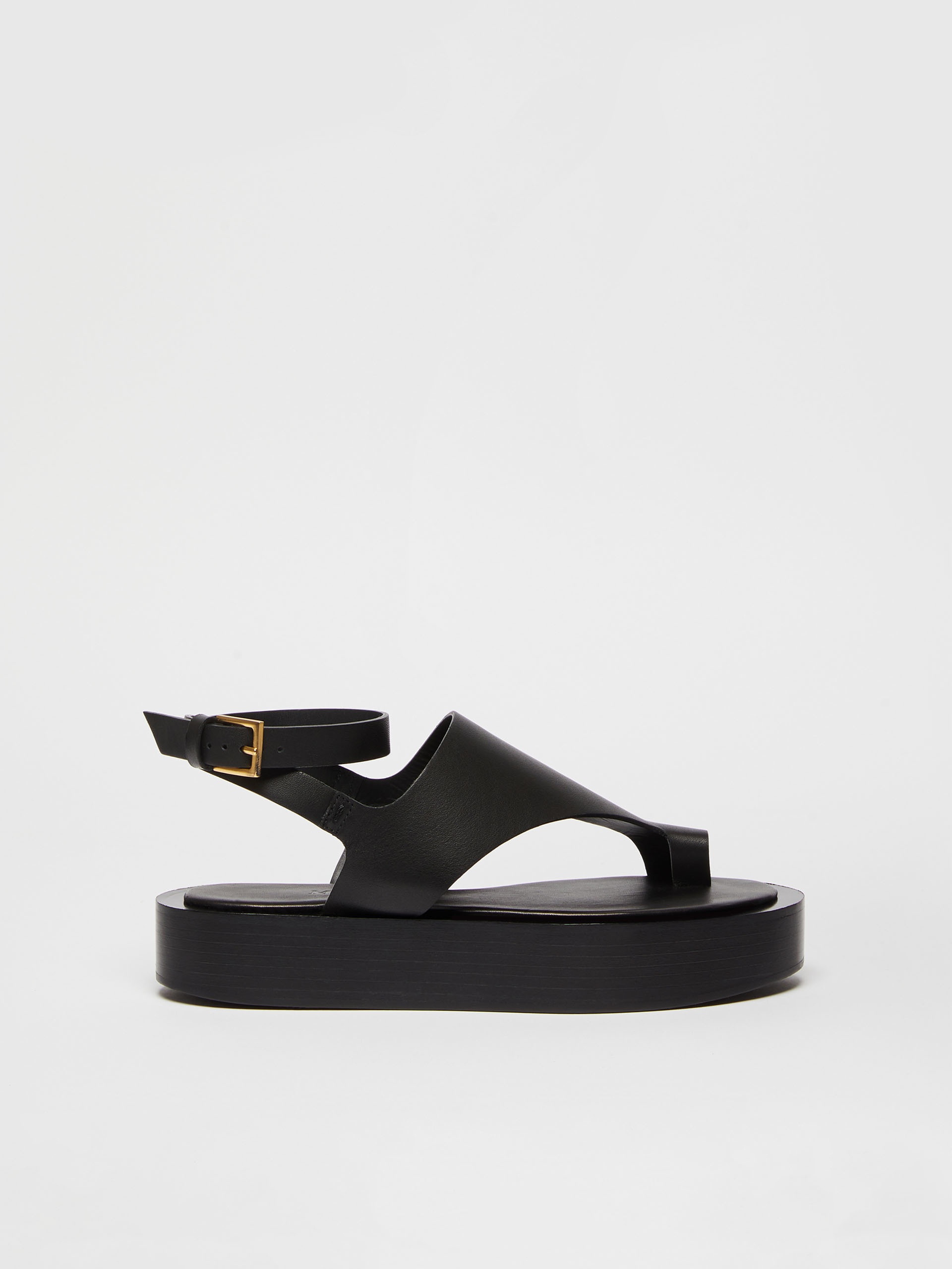 DEAUVILLE Leather sandals - 1