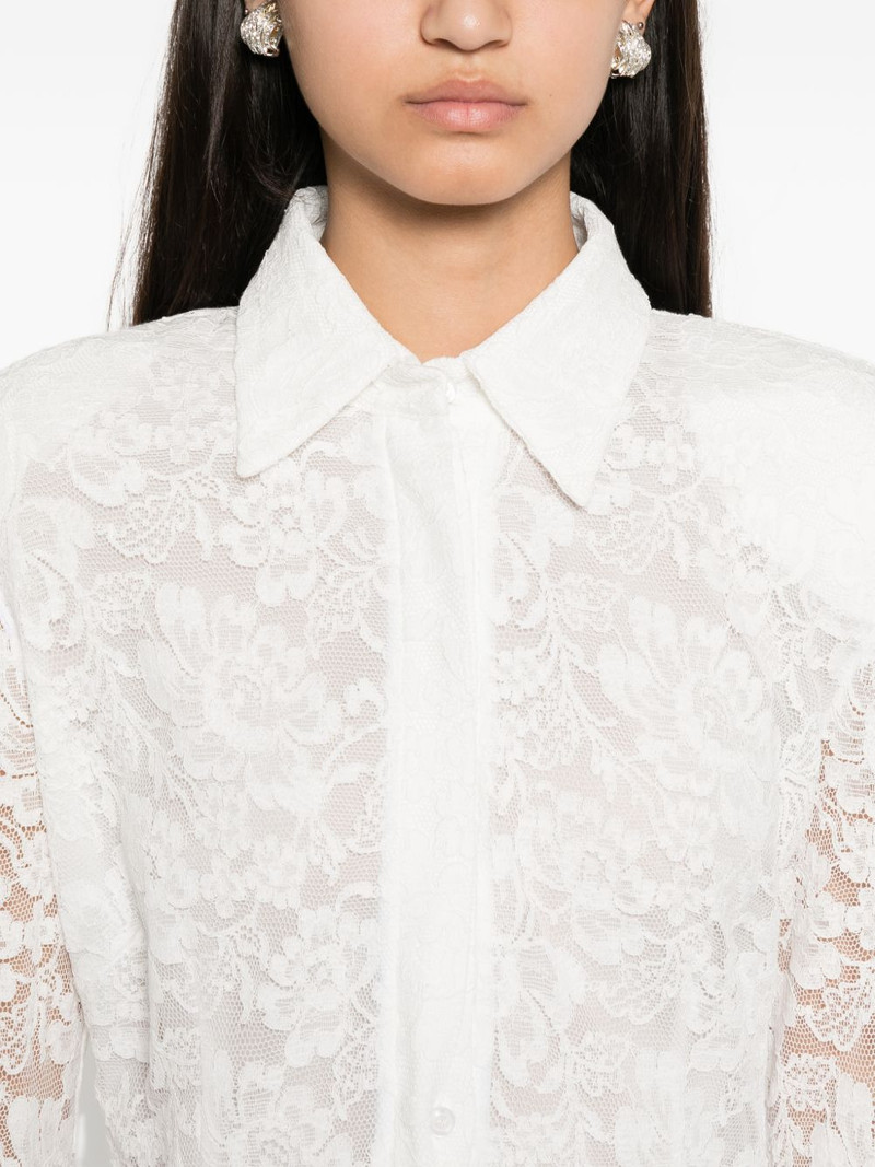 lace-overlay midi dress 5