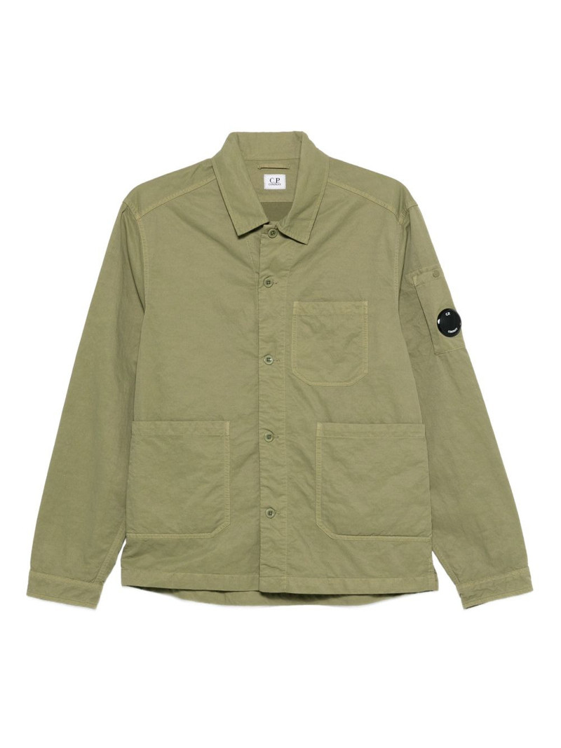 Lens-detail shirt jacket 1