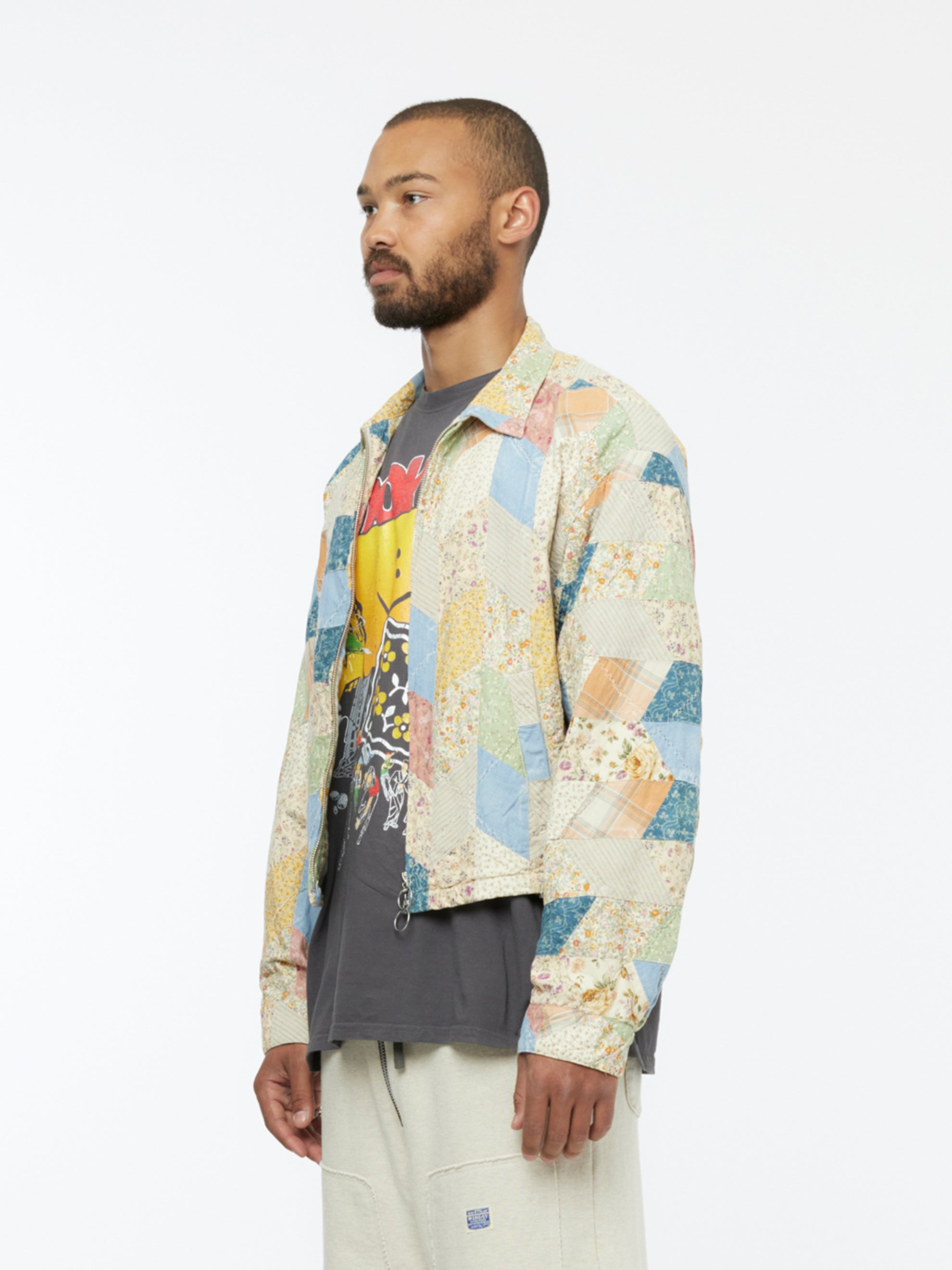 YABANE QUILT PATCHWORK DRIZZLER JACKET - 2