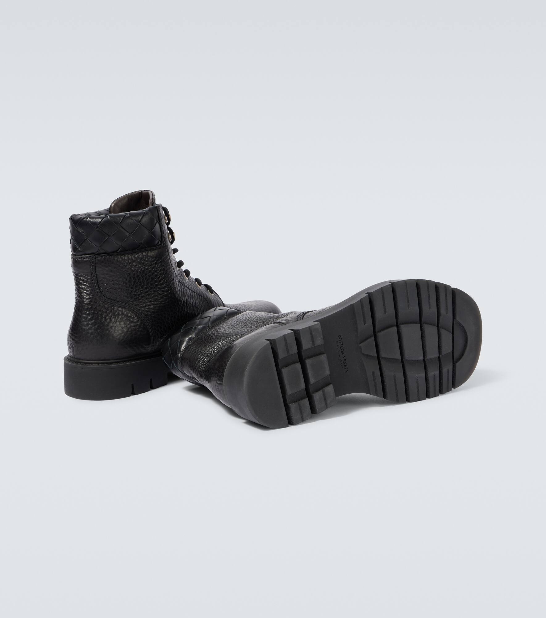 Haddock leather combat boots - 7