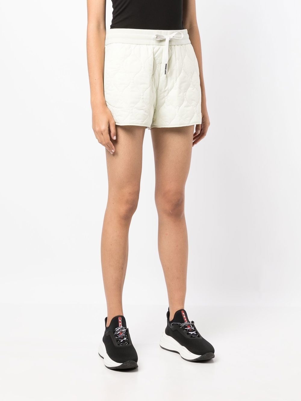 quilted recycled nylon shorts - 3