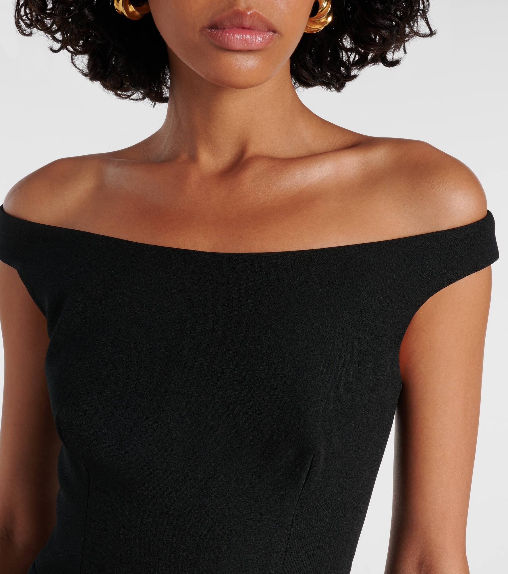Bree draped midi dress - 4