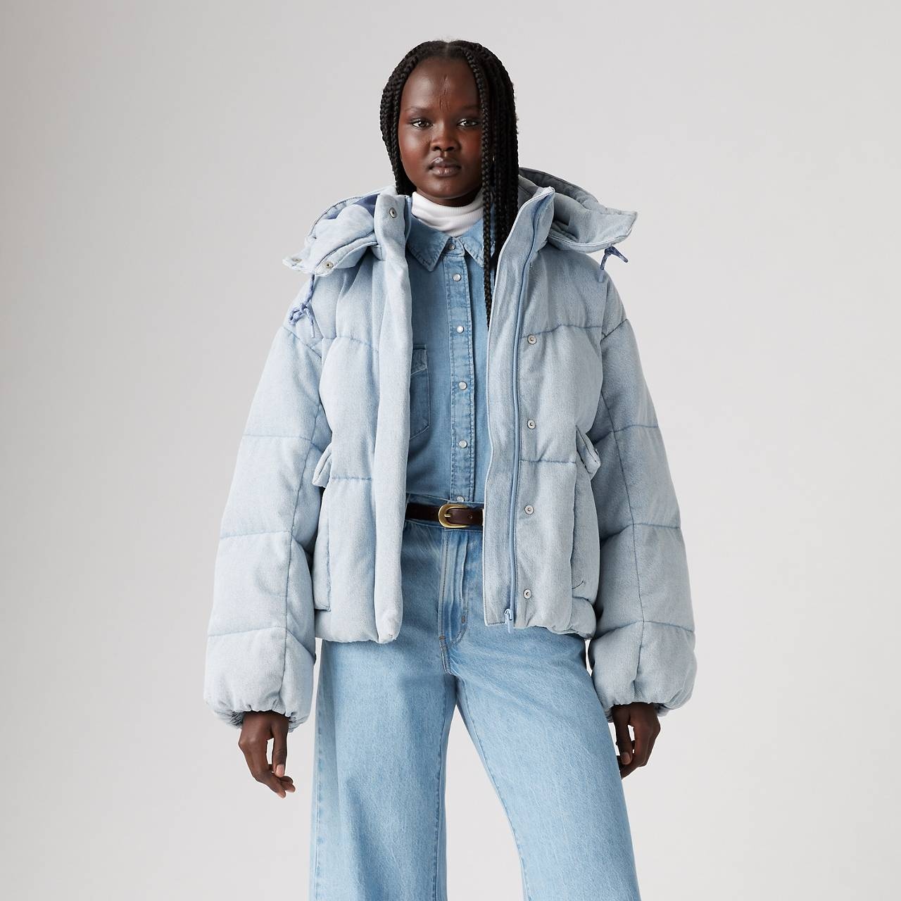 WESTERN SHORT BUBBLE PUFFER JACKET - 2