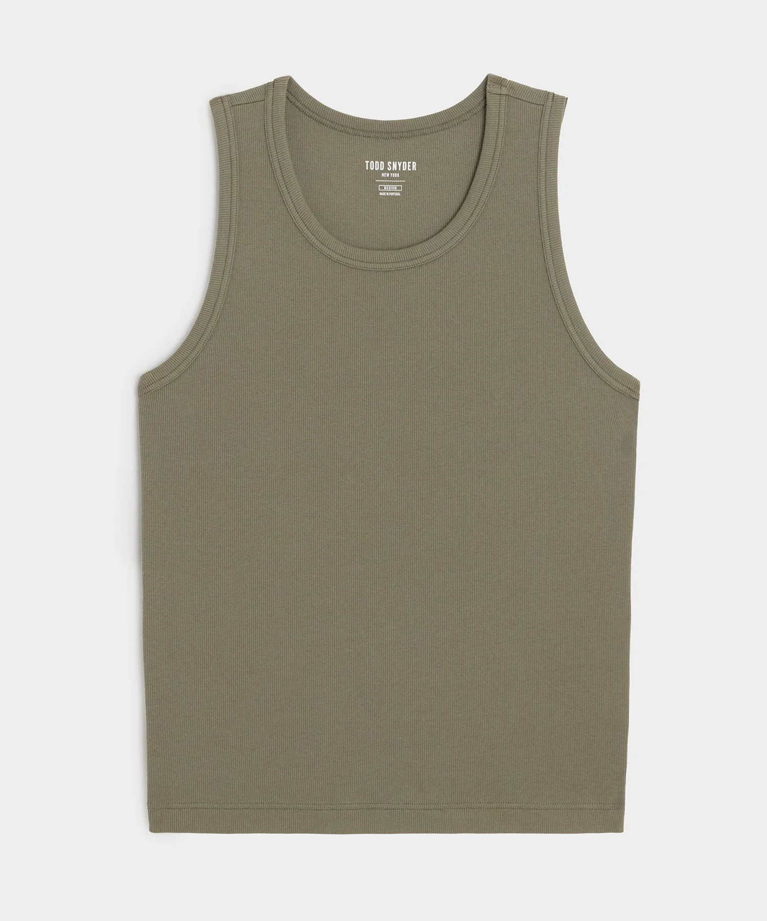Cotton Ribbed Tank - 1