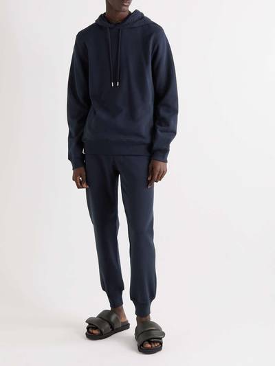 Dries Van Noten Tapered Cotton-Jersey Drawstring Sweatpants outlook