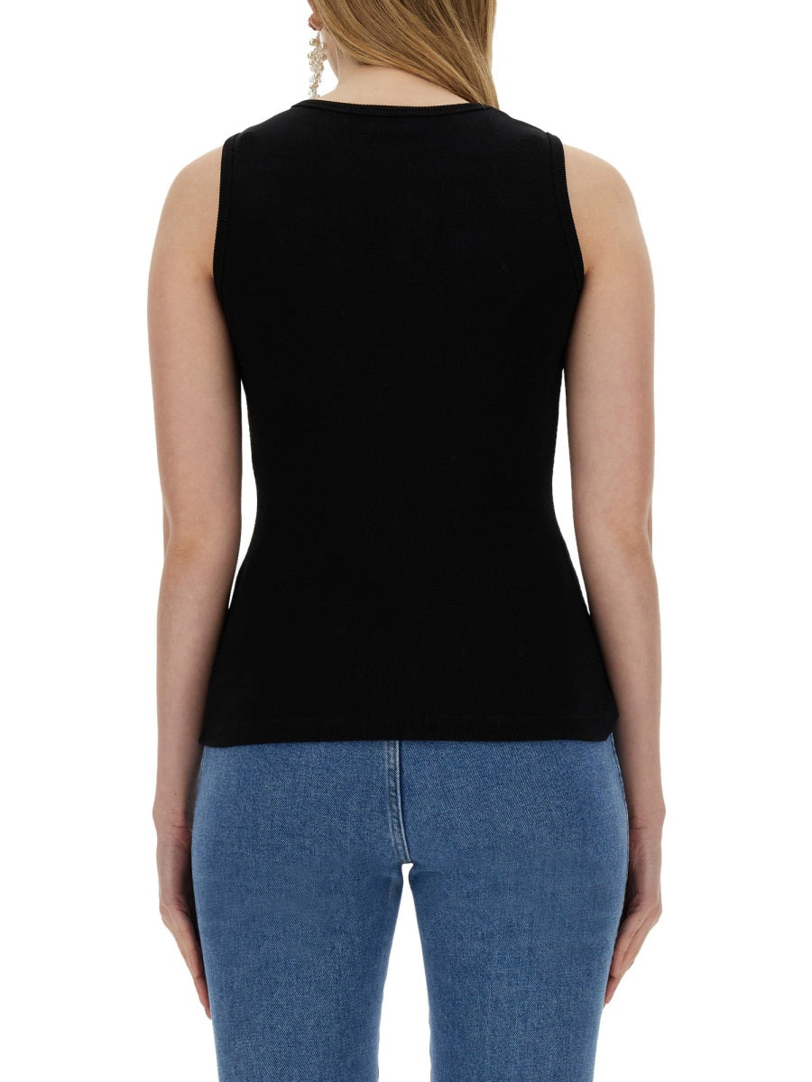 Magda Butrym Women Top With Crochet Insert - 3