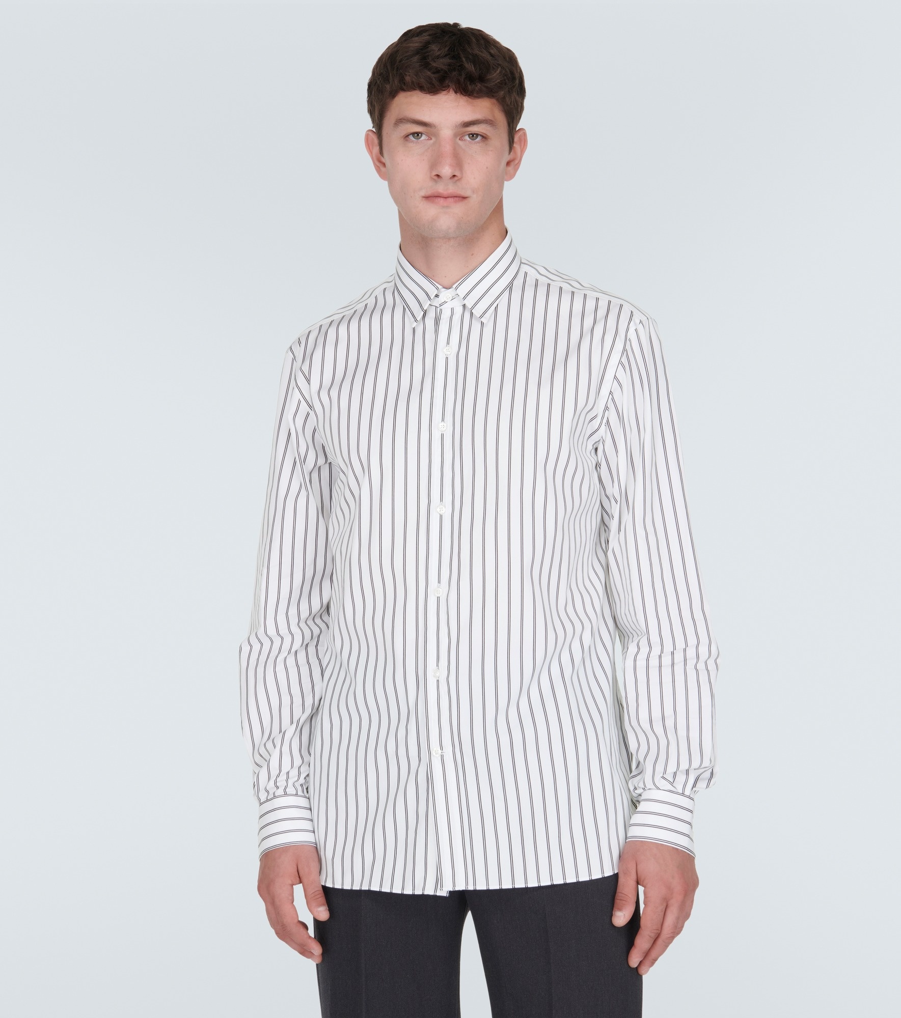 Striped cotton shirt - 3