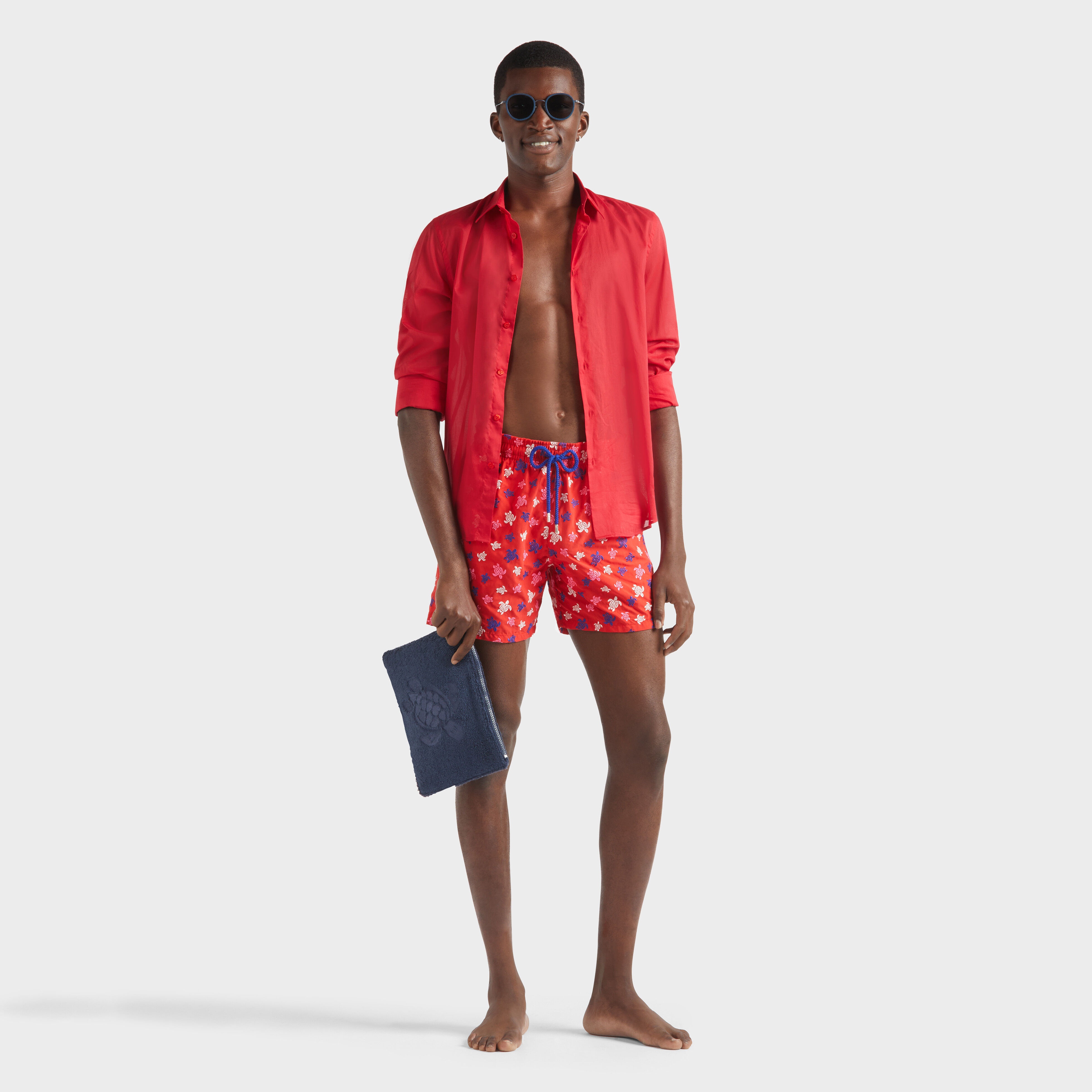 Men Swim Shorts Embroidered Ronde des Tortues - Limited Edition - 5