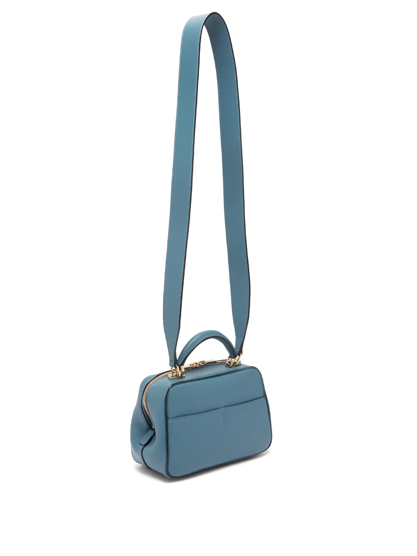 Serie S small leather cross-body handbag - 4