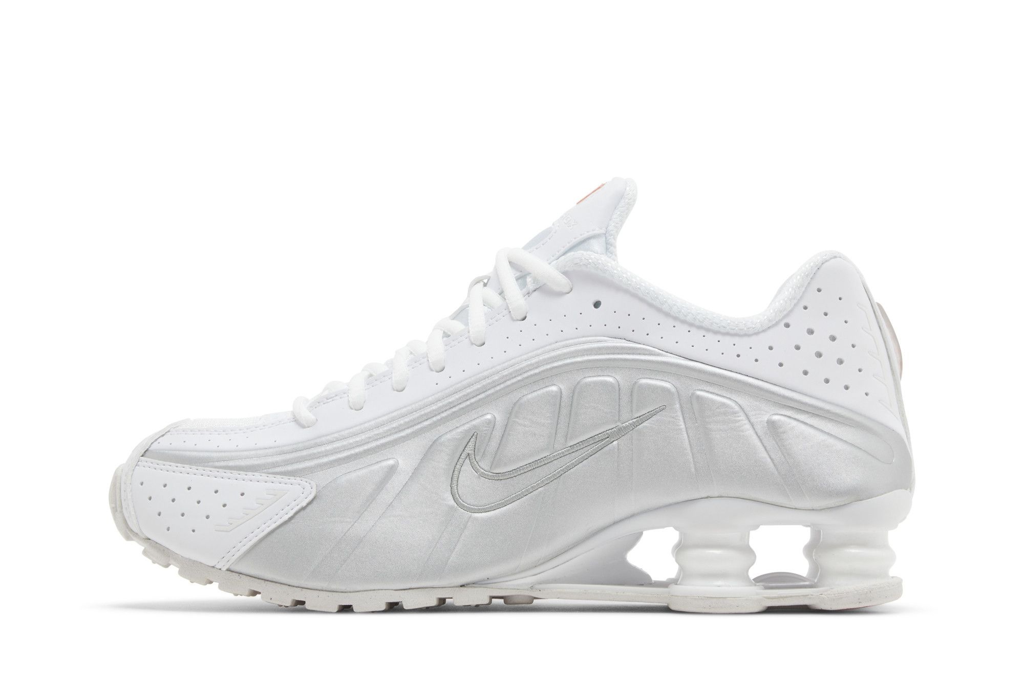 Wmns Shox R4 'White Metallic' - 3