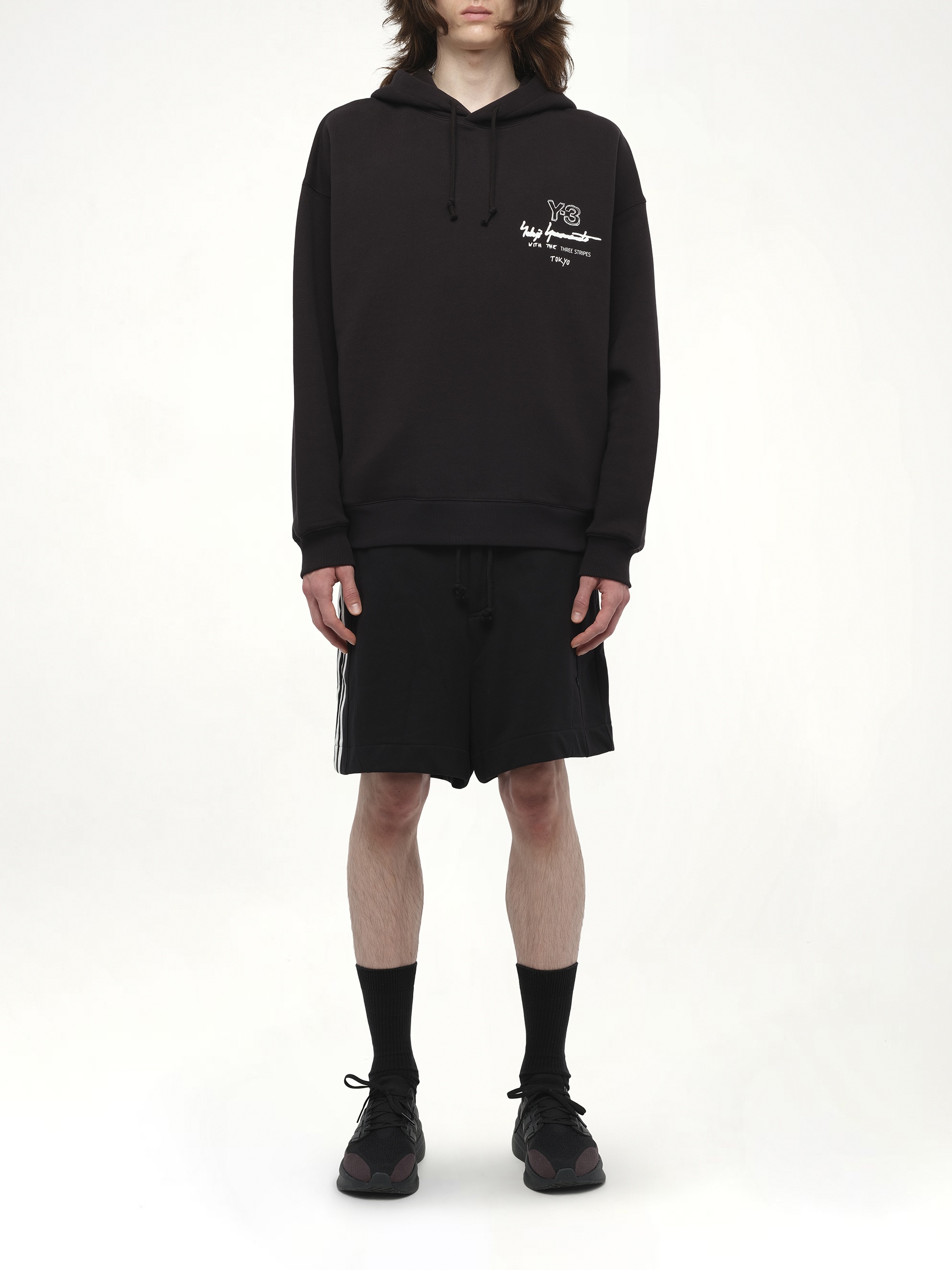 Graphic Ft Hoodie in Black - 7