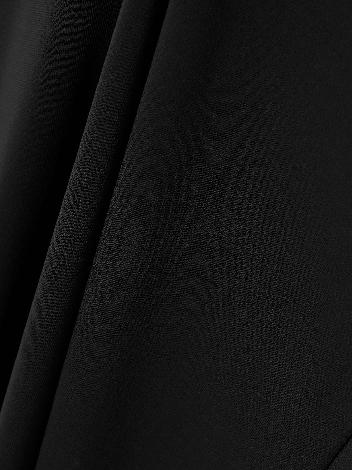 Emma matte stretch-jersey maxi skirt Black - 4