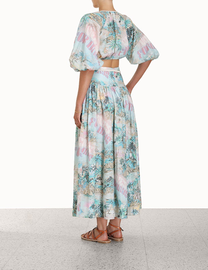 VACAY MIDI SKIRT - 4