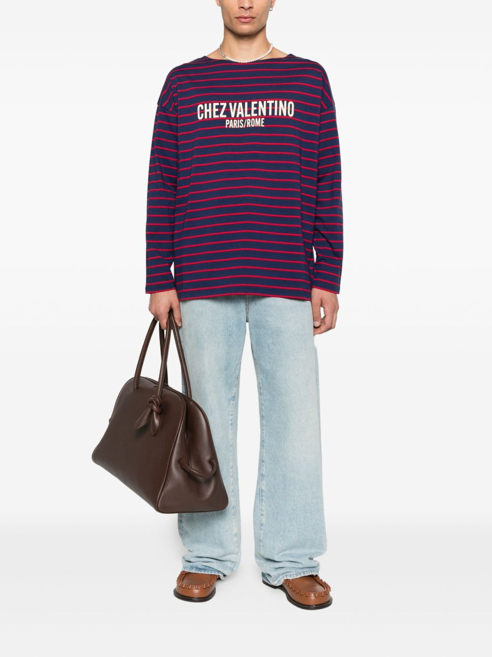 striped T-shirt - 2