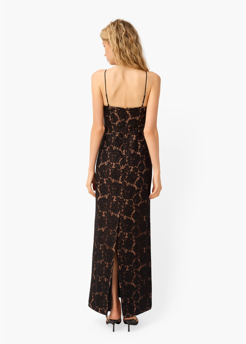 ROSARIA LACE GOWN BLACK 6