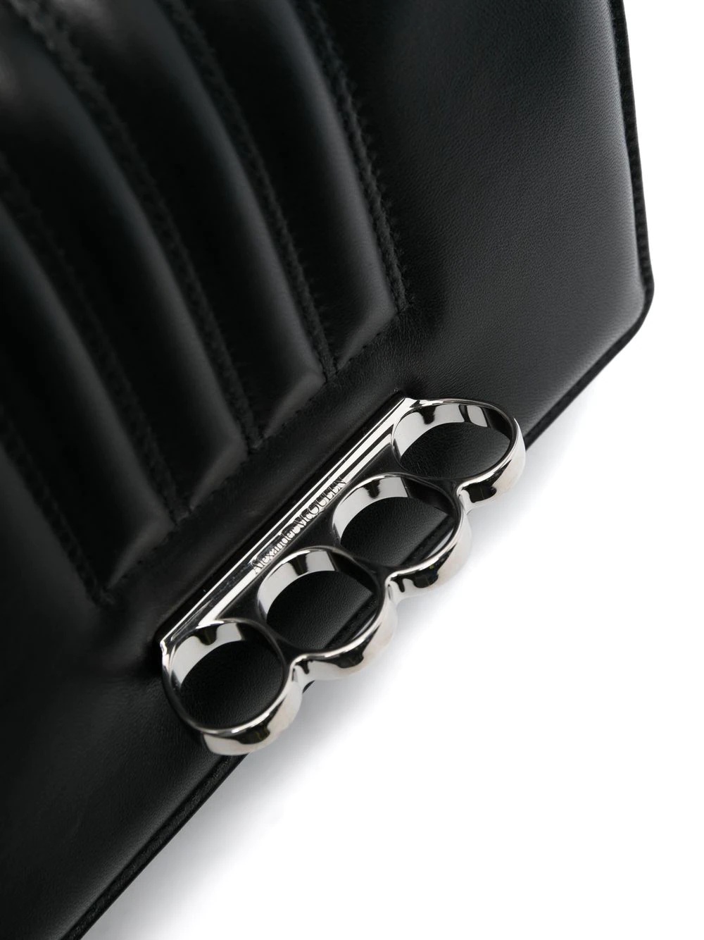 knuckle-duster quilted shoulder bag - 4