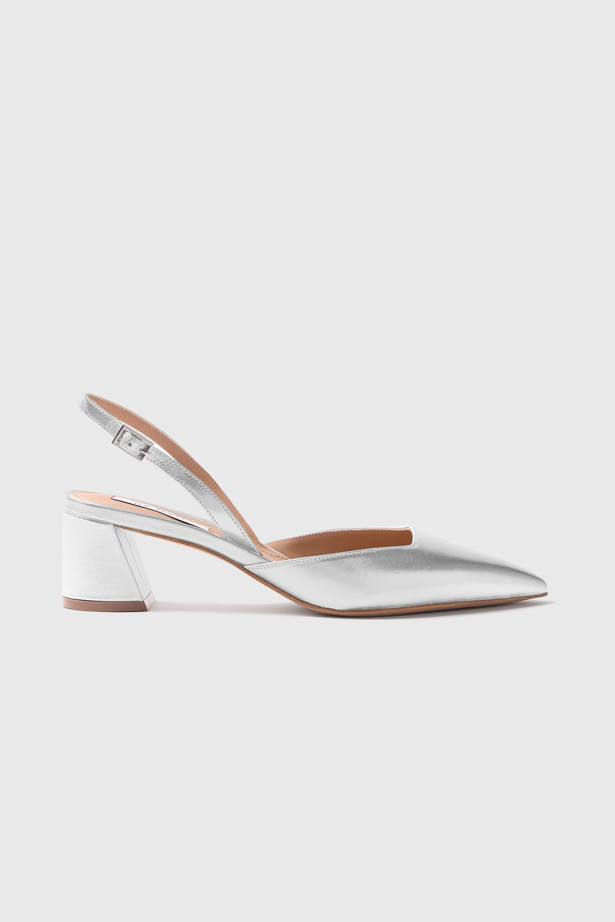 San Pietro Buckle Leather Heels 45 - 1
