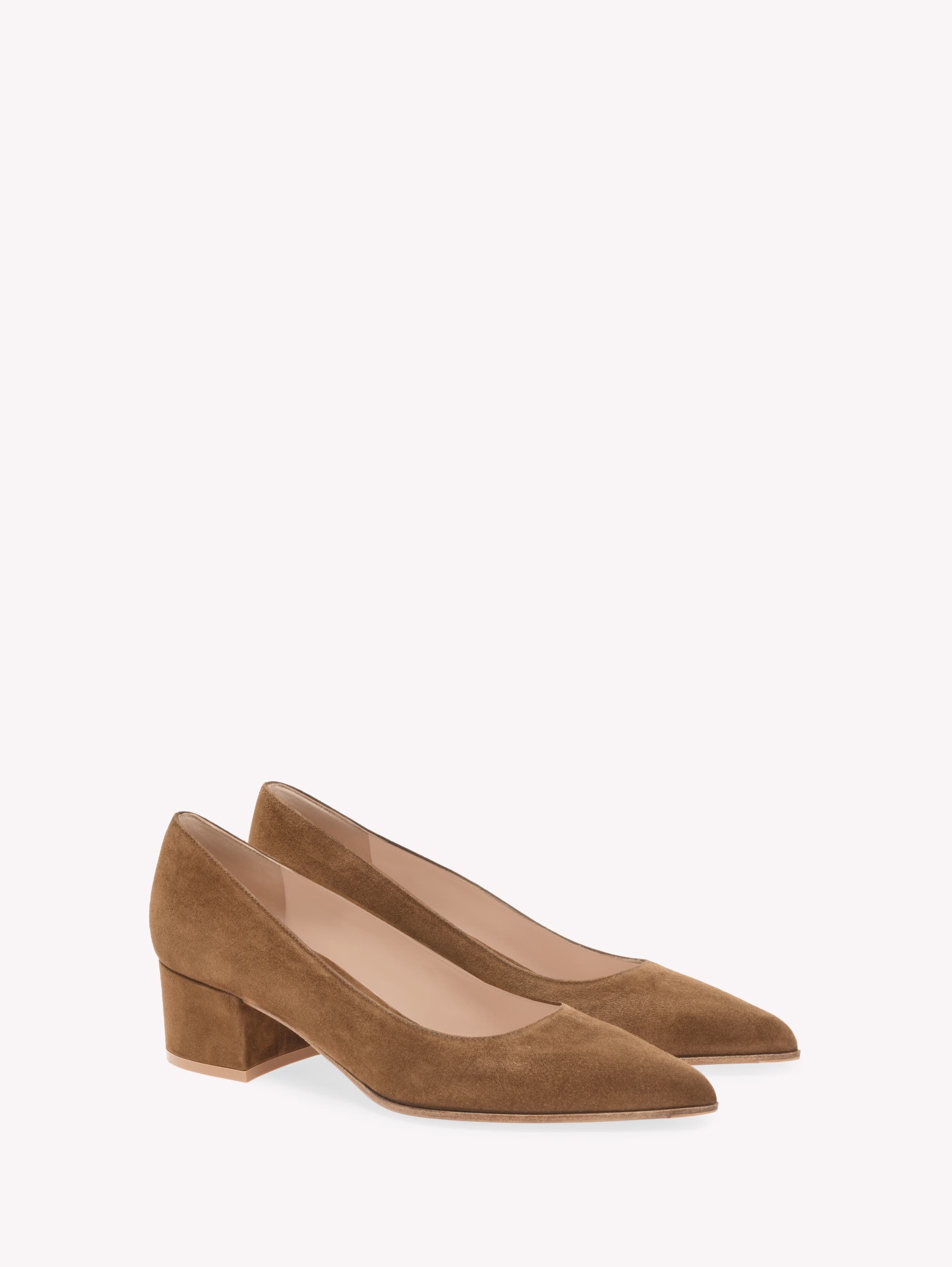 Gianvito Rossi Piper Pump 45 Pumps in Brown at Nordstrom - 2