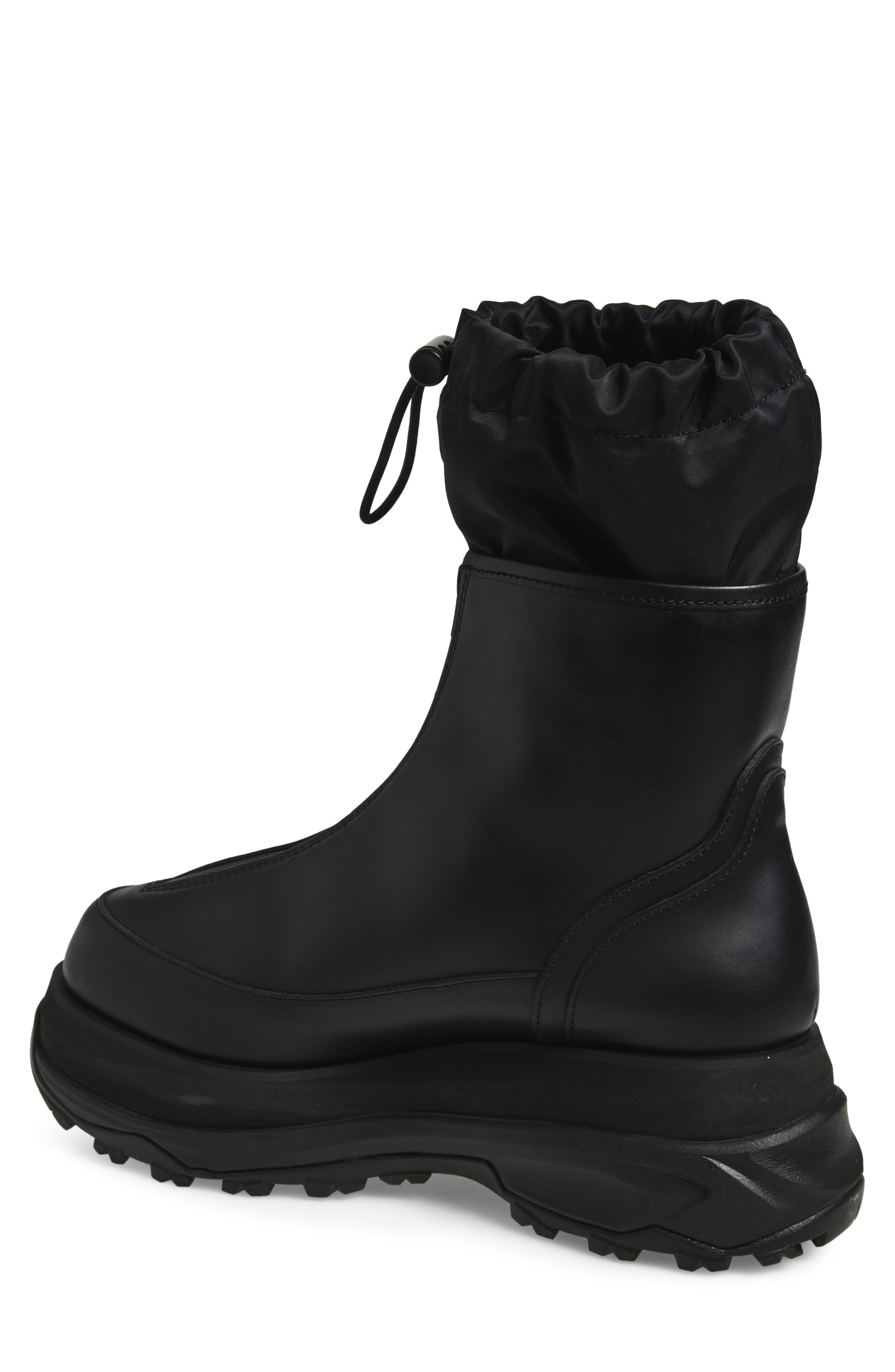 Sacai Leather Platform Boot in Black at Nordstrom - 2