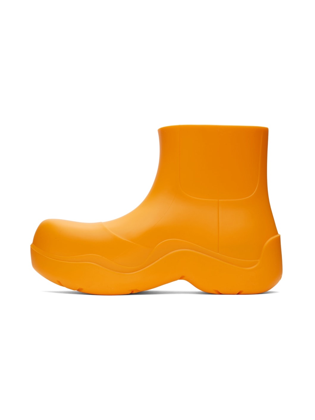 Orange Puddle Boots - 3