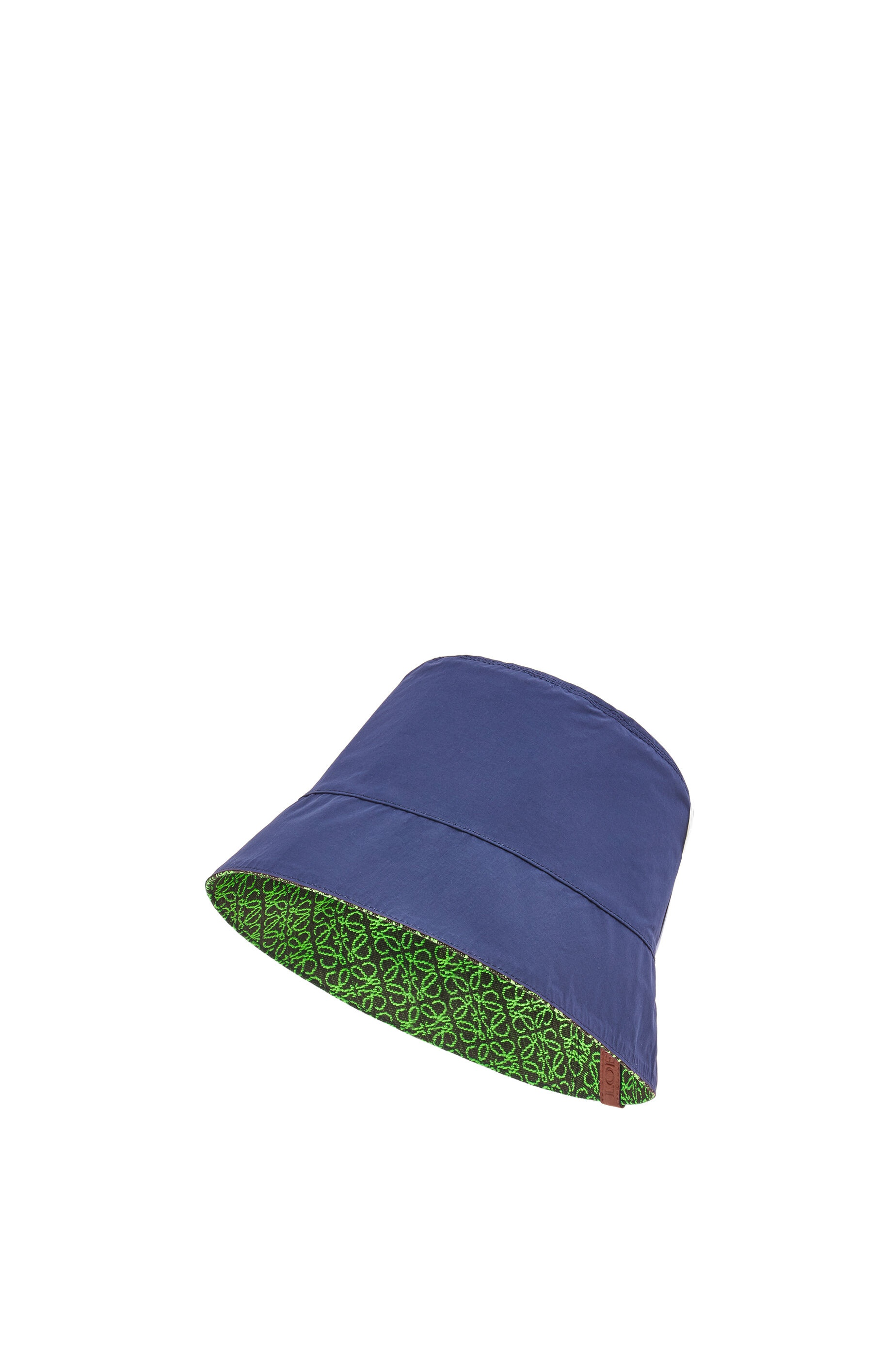 Reversible Anagram bucket hat in jacquard and nylon - 4