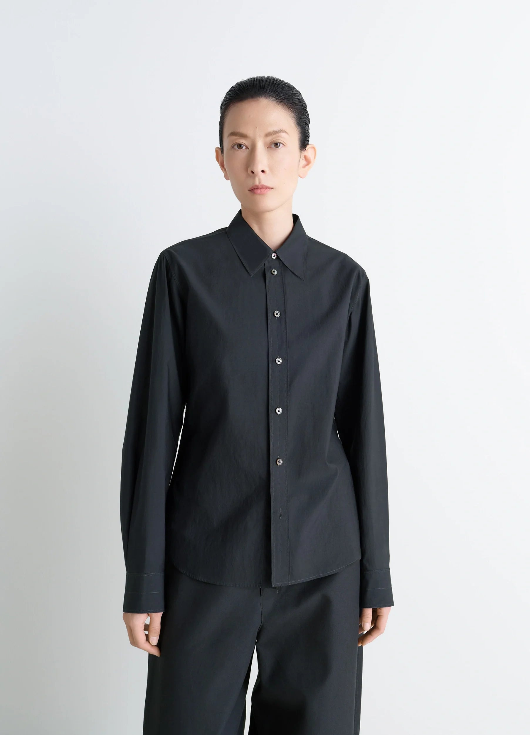 POINTED COLLAR SHIRT - 2