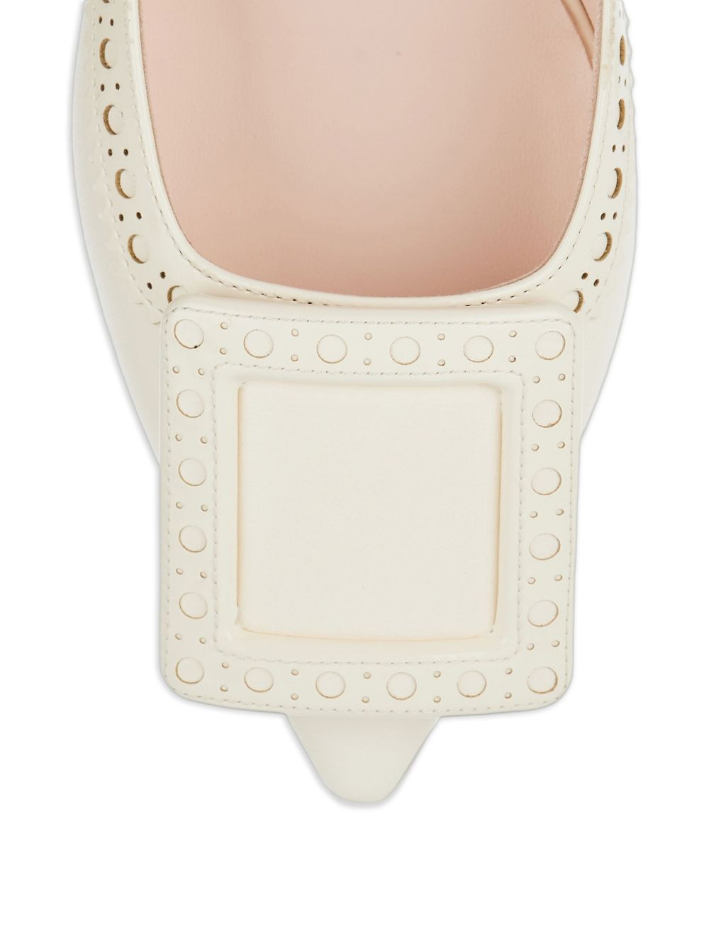 45mm Viv' in The City buckle-embellished muless - 4