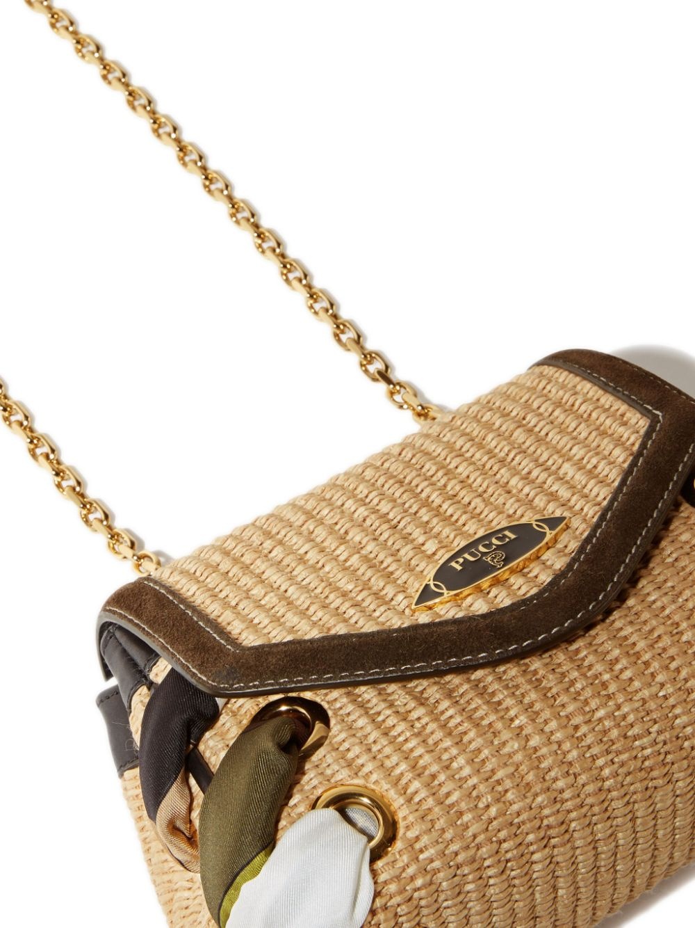 Tressage logo-plaque bag - 5