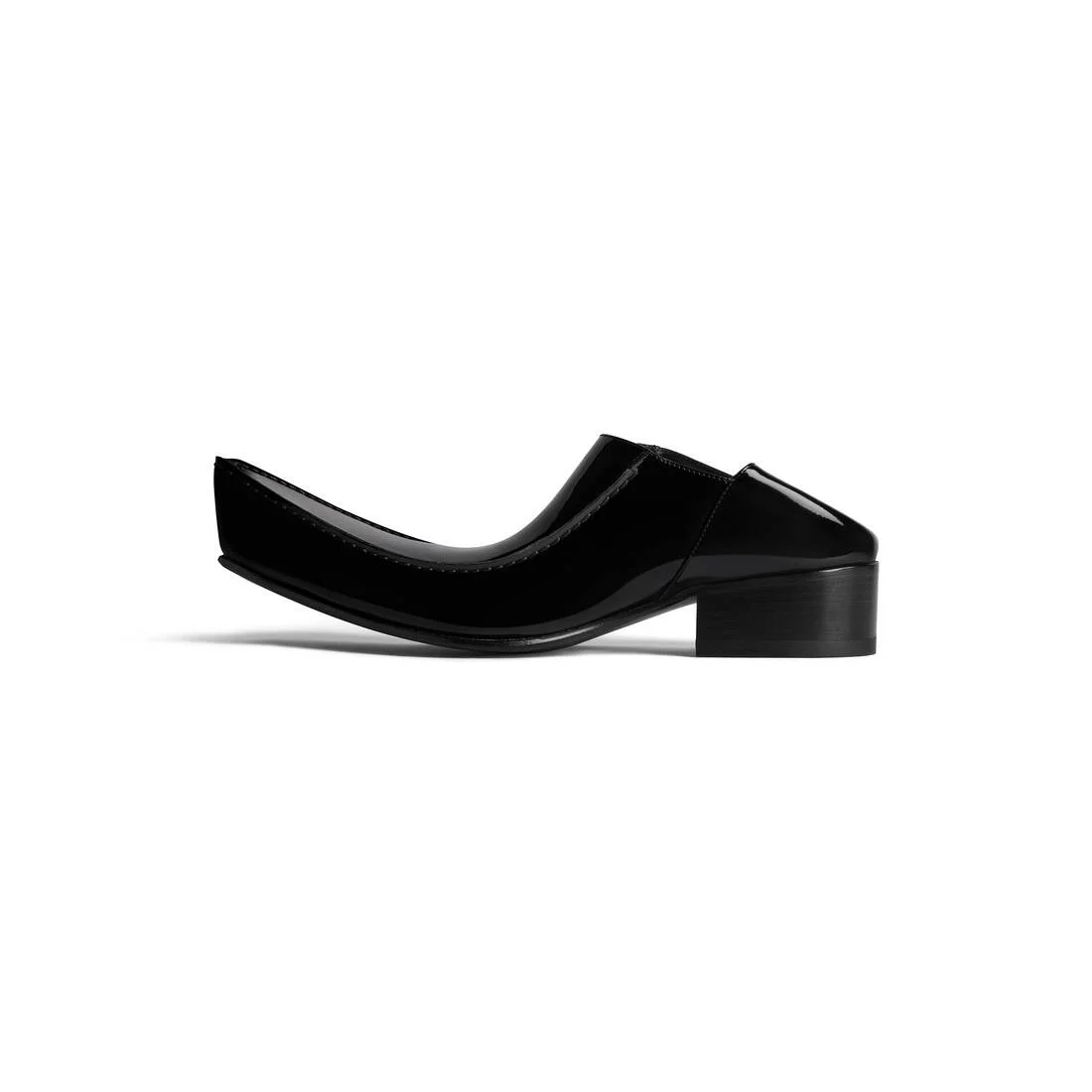 BALENCIAGA Men's Romeo Mule in Black | REVERSIBLE