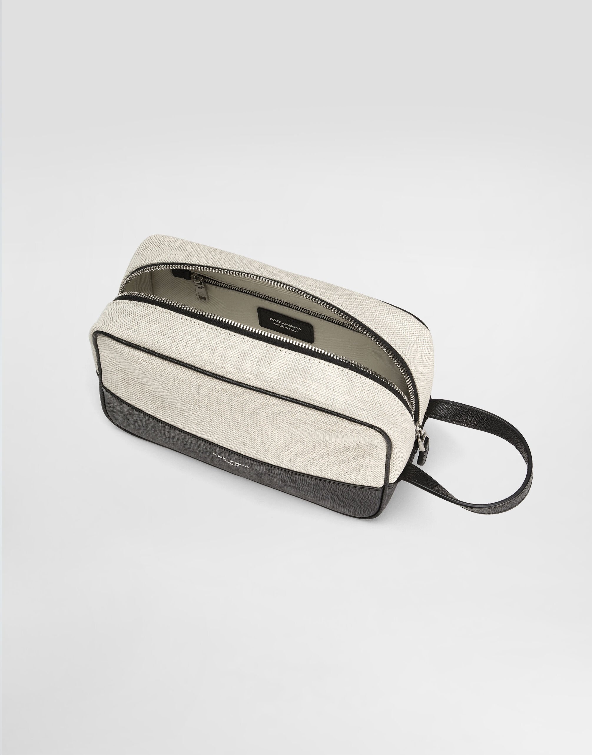 Atene salt&pepper necessaire with leather details - 4