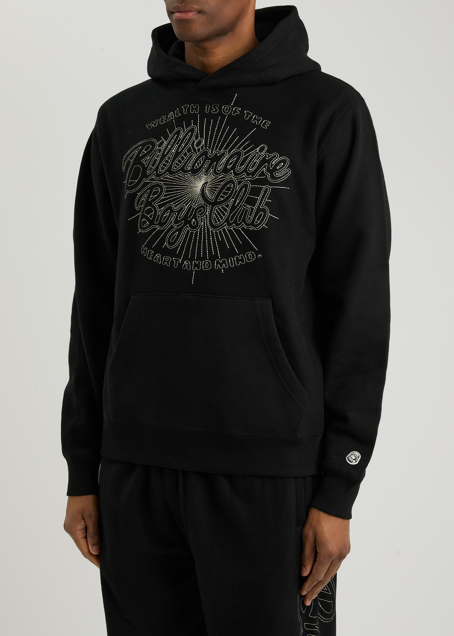 Billionaire Boys Club Script Logo Hooded Cotton Sweatshirt - 2