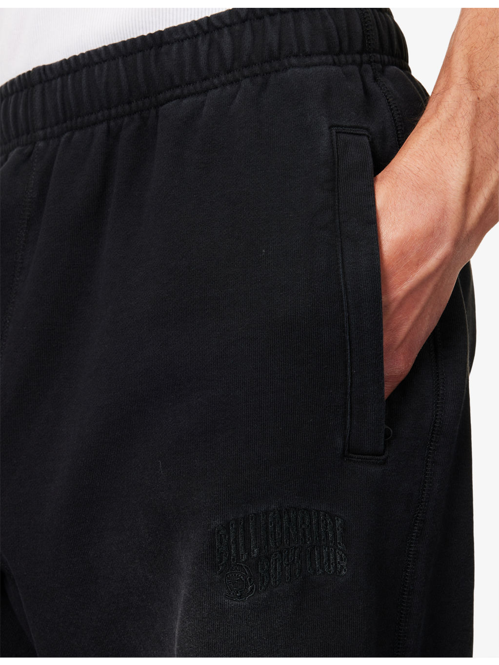 Arch Logo Wide-Leg Cotton Jogging Bottoms - 5