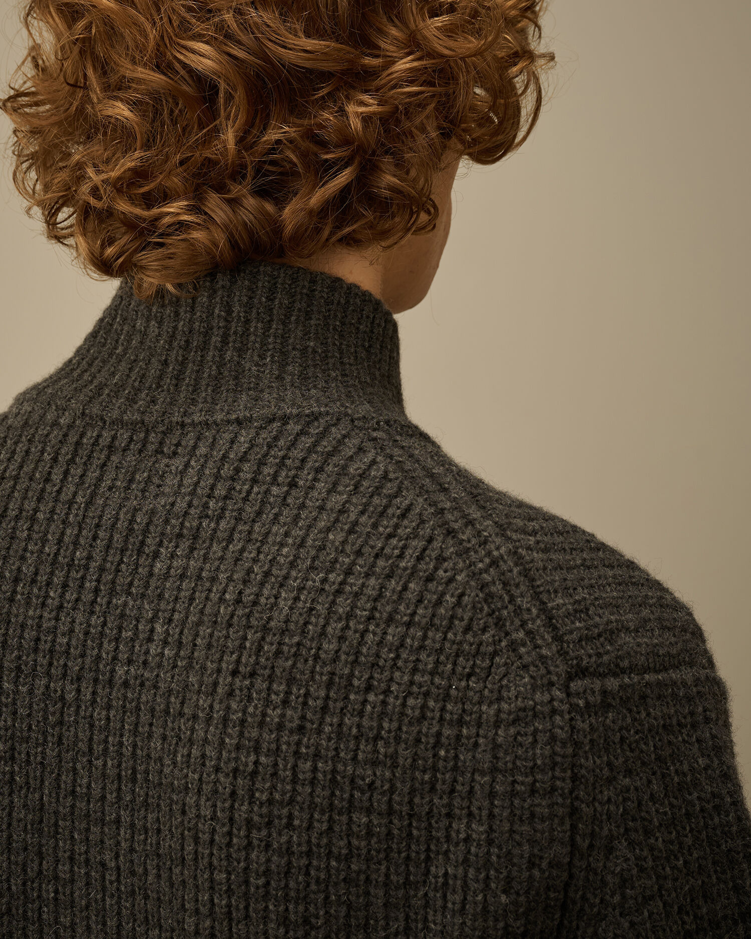 Lambswool GRS Full Zip Sweater - 6