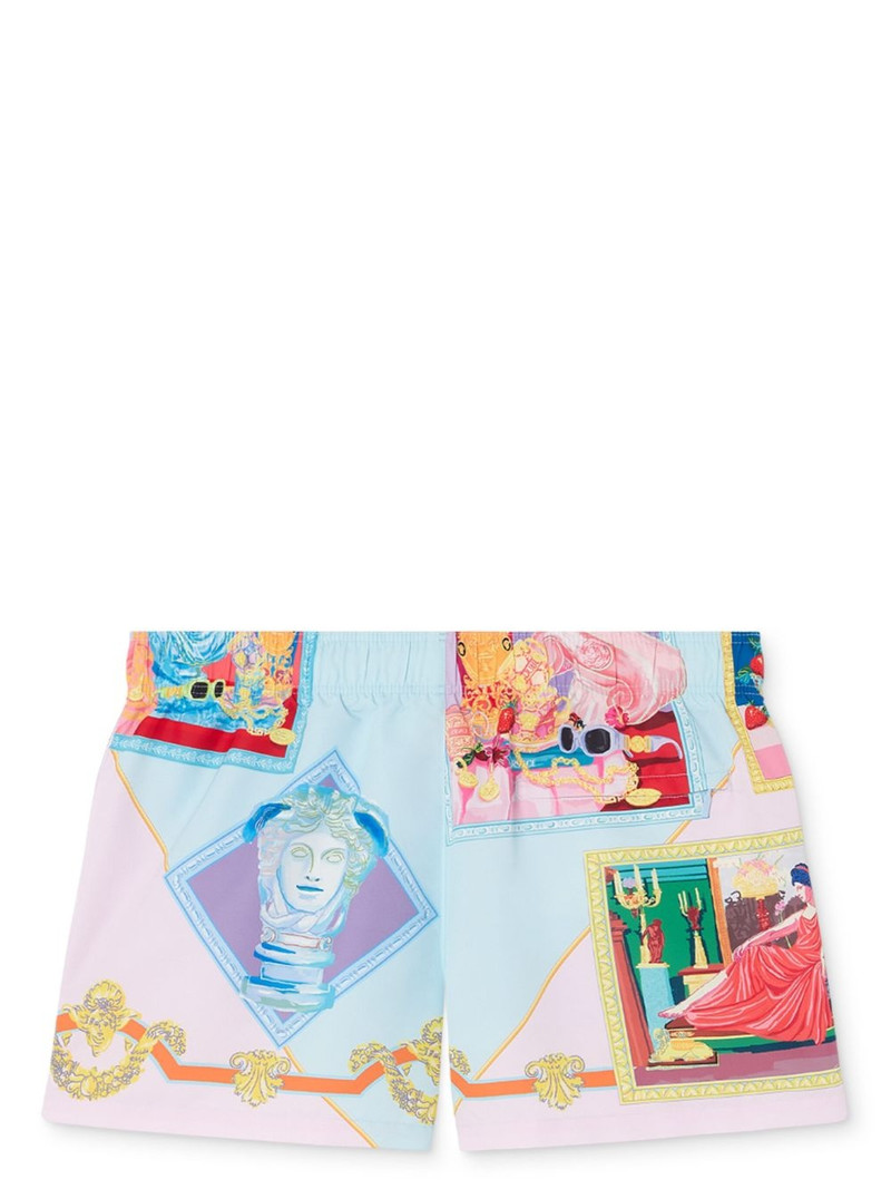 VERSACE graphic-print swim shorts outlook